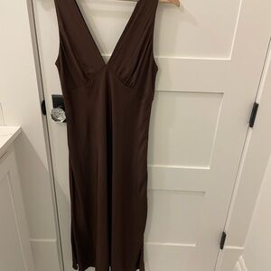 Ciao Lucia Silvana Dress in Brown